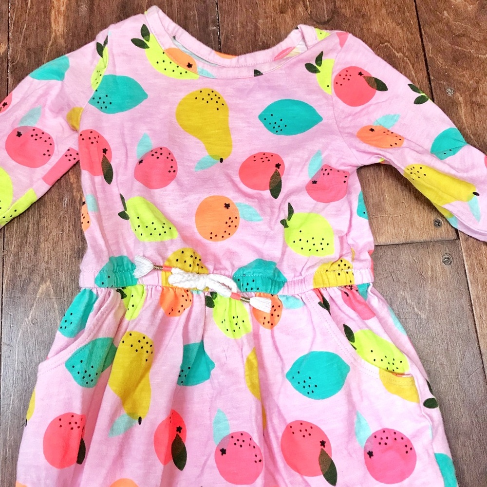 Cat & Jack Fruit Dress 3T